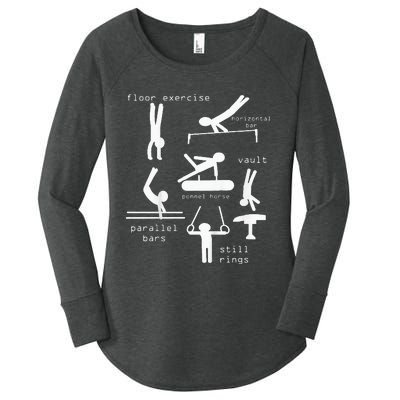 Gymnastics Events Women's Perfect Tri Tunic Long Sleeve Shirt