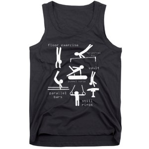 Gymnastics Events Tank Top