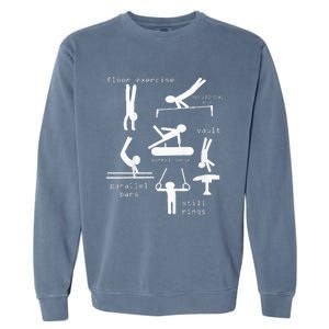 Gymnastics Events Garment-Dyed Sweatshirt