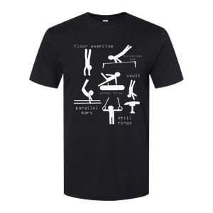 Gymnastics Events Softstyle CVC T-Shirt