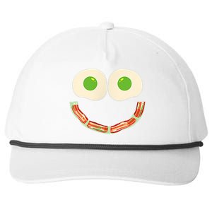 Green Eggs Ham Smile Face Brunch Breakfast Costume Snapback Five-Panel Rope Hat