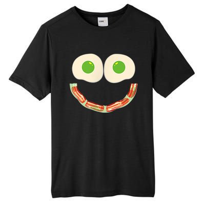 Green Eggs Ham Smile Face Brunch Breakfast Costume Tall Fusion ChromaSoft Performance T-Shirt