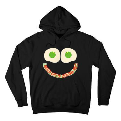 Green Eggs Ham Smile Face Brunch Breakfast Costume Tall Hoodie