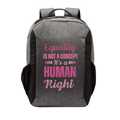 Gender Equality Hu Rights Sexism Awareness Gift Vector Backpack