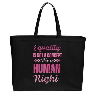 Gender Equality Hu Rights Sexism Awareness Gift Cotton Canvas Jumbo Tote