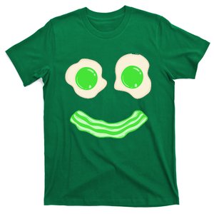 Green Eggs Ham Smile Face Brunch Breakfast Costume T-Shirt