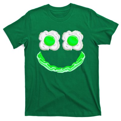 Green Eggs Ham Smile Face Brunch Breakfast T-Shirt