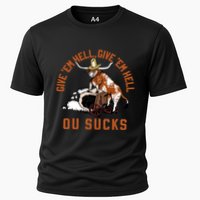Give Em Hell Give Em Hell Ou Sucks Cooling Performance Crew T-Shirt