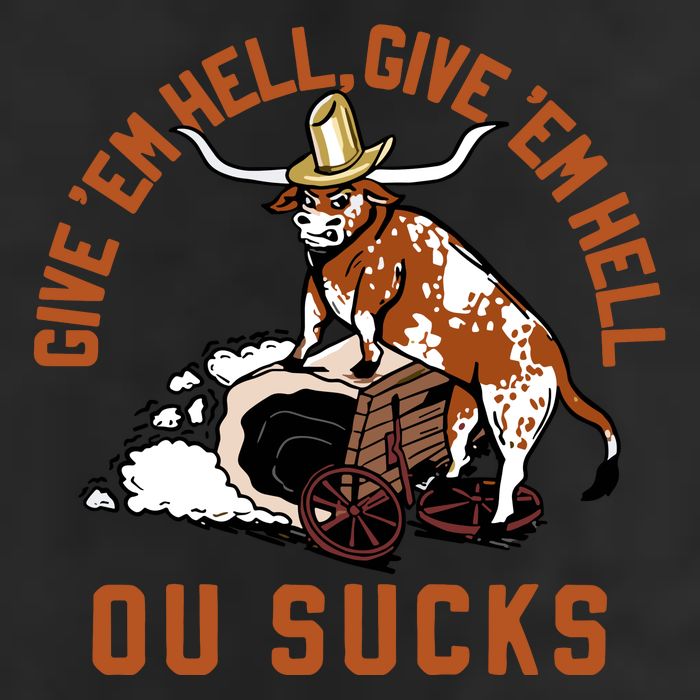 Give Em Hell Give Em Hell Ou Sucks Adult Drive Performance Visor