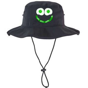 Green Eggs Ham Smile Face Brunch Breakfast Costume Legacy Cool Fit Booney Bucket Hat