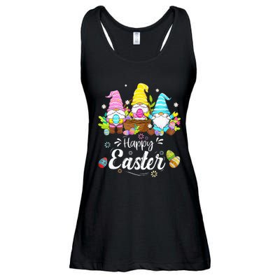 Gnome Easter  Happy Easter Outfit Easter Ladies Essential Flowy Tank