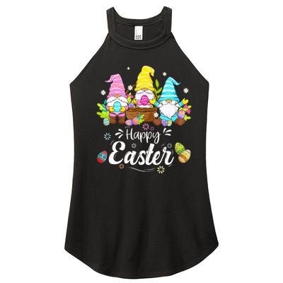 Gnome Easter  Happy Easter Outfit Easter Women’s Perfect Tri Rocker Tank