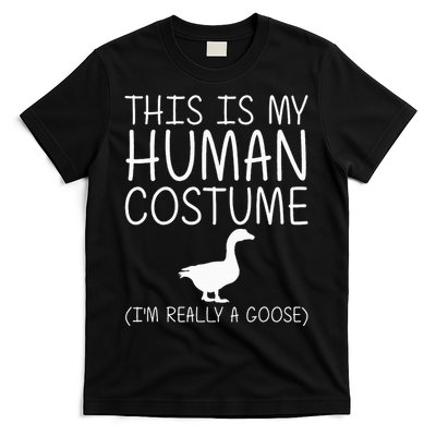 Goose Easy Halloween Human Costume Waterfowl Animal DIY Gift T-Shirt