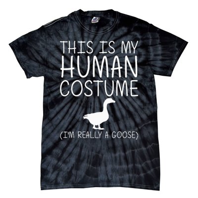 Goose Easy Halloween Human Costume Waterfowl Animal DIY Gift Tie-Dye T-Shirt