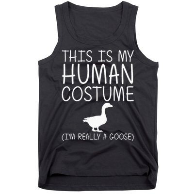 Goose Easy Halloween Human Costume Waterfowl Animal DIY Gift Tank Top