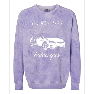 Go Electric Haha Gas Colorblast Crewneck Sweatshirt