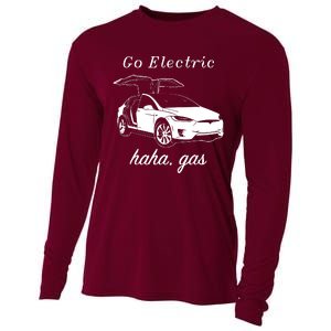 Go Electric Haha Gas Cooling Performance Long Sleeve Crew