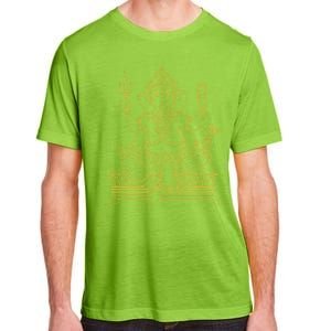 Ganesh Elephant Hindu God Ganesha Yoga Spiritual Meditation Funny Gift Adult ChromaSoft Performance T-Shirt