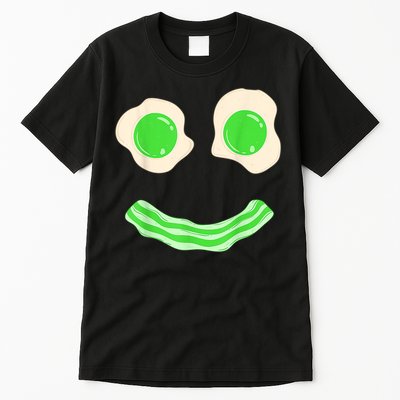 Green Eggs Ham Smile Face St Patrick's Day Tall T-Shirt
