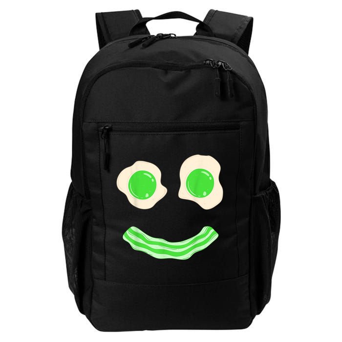 Green Eggs Ham Smile Face St Patrick's Day Backpack