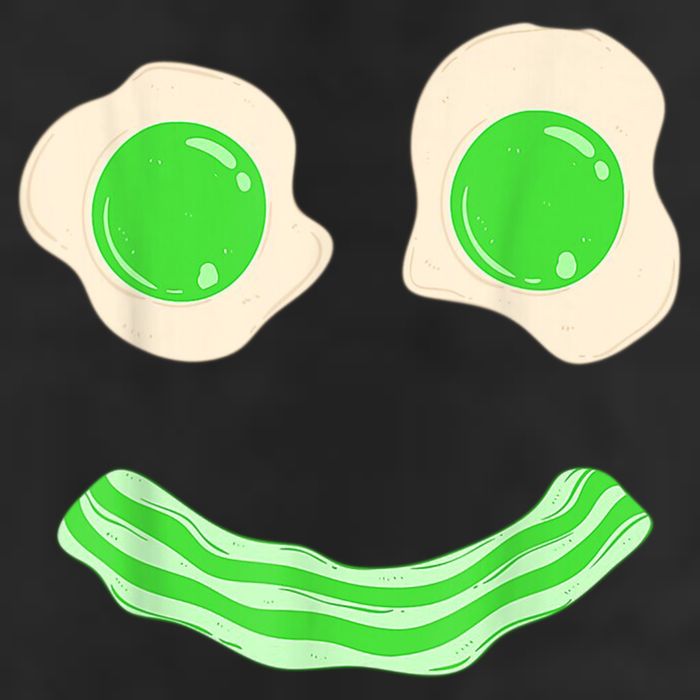 Green Eggs Ham Smile Face St Patrick's Day Adult Drive Performance Visor