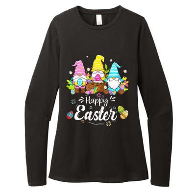 Gnome Easter  Happy Easter Outfit Easter Womens CVC Long Sleeve Shirt