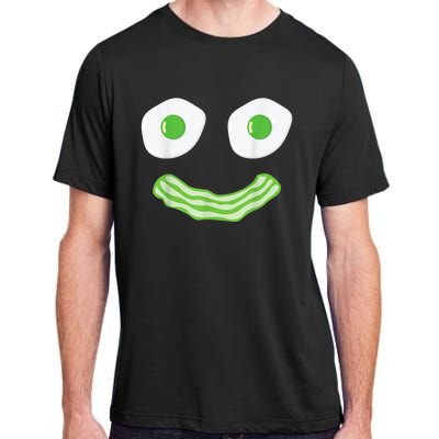 Green Eggs Ham Smile Face Brunch Breakfast Costume Adult ChromaSoft Performance T-Shirt