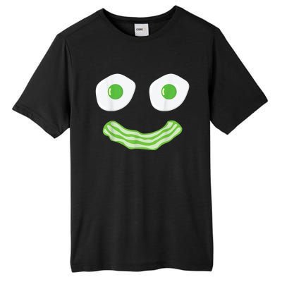 Green Eggs Ham Smile Face Brunch Breakfast Costume Tall Fusion ChromaSoft Performance T-Shirt