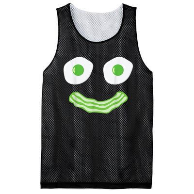 Green Eggs Ham Smile Face Brunch Breakfast Costume Mesh Reversible Basketball Jersey Tank