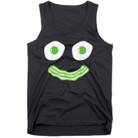 Green Eggs Ham Smile Face Brunch Breakfast Costume Tank Top