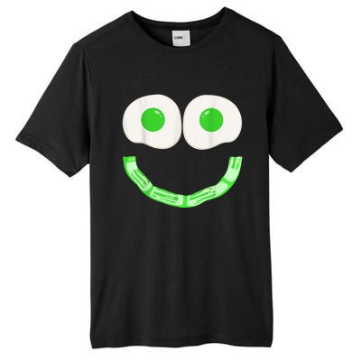 Green Eggs Ham Smile Face Brunch Breakfast Costume Tall Fusion ChromaSoft Performance T-Shirt