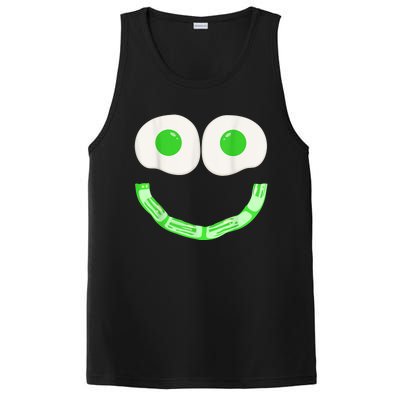 Green Eggs Ham Smile Face Brunch Breakfast Costume PosiCharge Competitor Tank