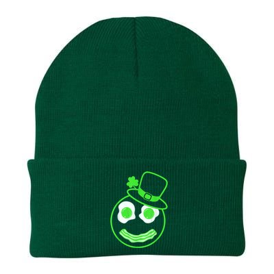 Green Eggs Ham Smile Face Brunch Breakfast Costume Knit Cap Winter Beanie