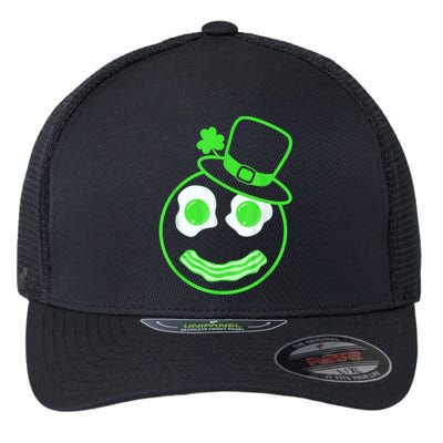 Green Eggs Ham Smile Face Brunch Breakfast Costume Flexfit Unipanel Trucker Cap