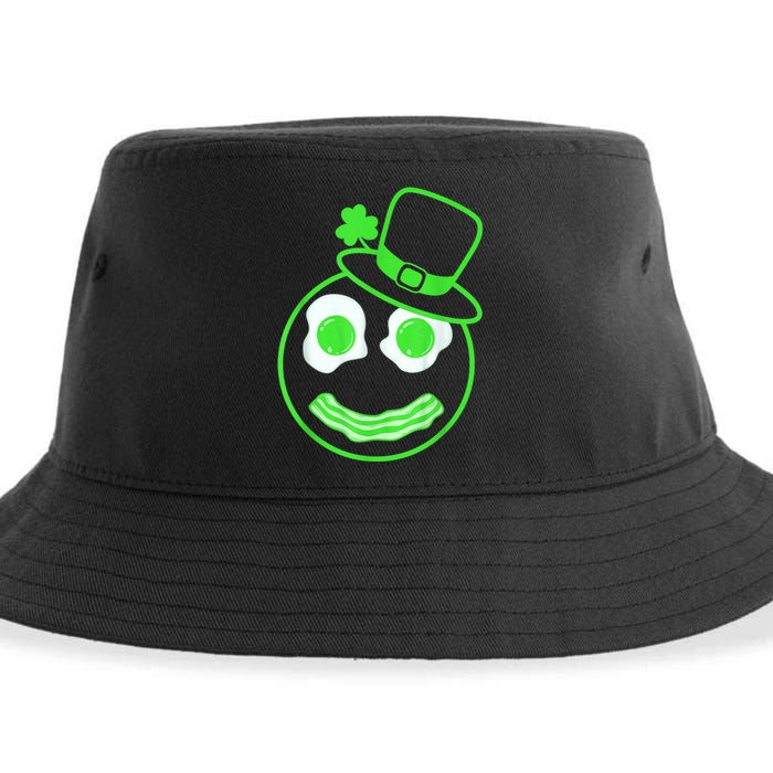 Green Eggs Ham Smile Face Brunch Breakfast Costume Sustainable Bucket Hat