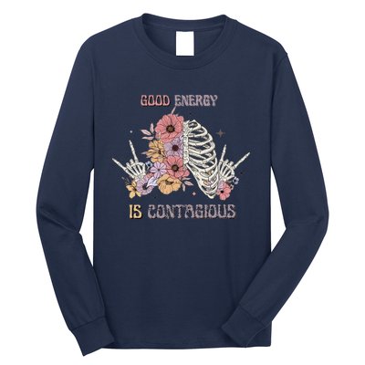 Good Energy Is Contagious Long Sleeve Shirt