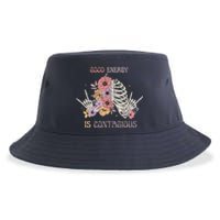 Good Energy Is Contagious Sustainable Bucket Hat