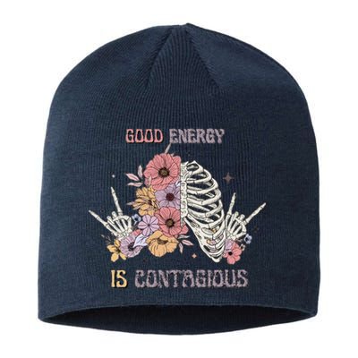 Good Energy Is Contagious Sustainable Beanie