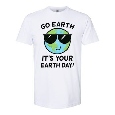 Go Earth, It's Your Earth Day! Funny Cute Earth Birthday Softstyle® CVC T-Shirt