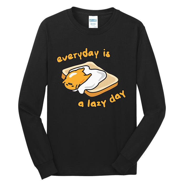 Gudetama Everyday Is A Lazy Day Tall Long Sleeve T-Shirt