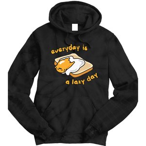 Gudetama Everyday Is A Lazy Day Tie Dye Hoodie