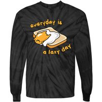 Gudetama Everyday Is A Lazy Day Tie-Dye Long Sleeve Shirt