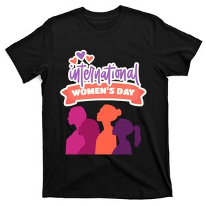 Gender Equality Inspire Inclusion International Women Day T-Shirt