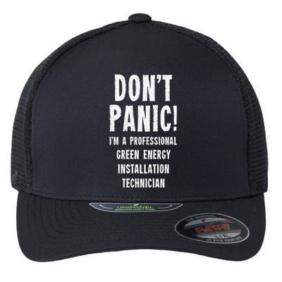 Green Energy Installation Technician Flexfit Unipanel Trucker Cap