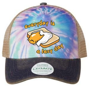 Gudetama Everyday Is A Lazy Day Legacy Tie Dye Trucker Hat