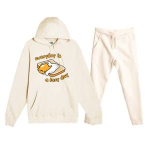 Gudetama Everyday Is A Lazy Day Premium Hooded Sweatsuit Set