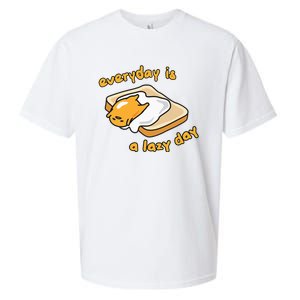 Gudetama Everyday Is A Lazy Day Sueded Cloud Jersey T-Shirt