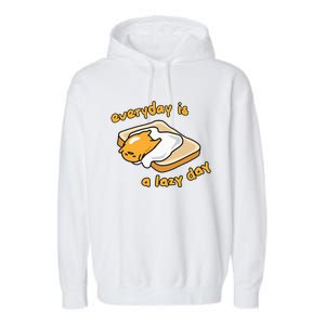 Gudetama Everyday Is A Lazy Day Garment-Dyed Fleece Hoodie