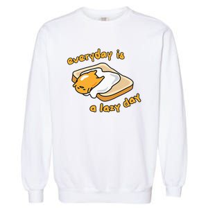 Gudetama Everyday Is A Lazy Day Garment-Dyed Sweatshirt