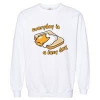 Gudetama Everyday Is A Lazy Day Garment-Dyed Sweatshirt